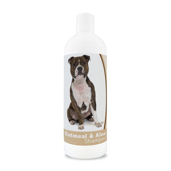 Healthy Breeds 16 oz Staffordshire Bull Terrier Oatmeal Shampoo with Aloe 840235115151 - main